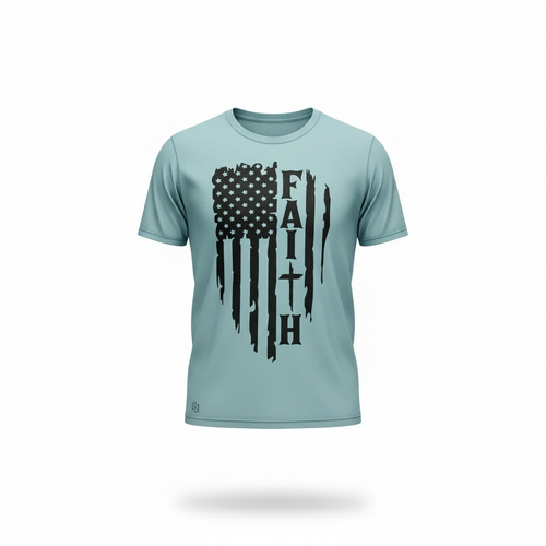 Faith/ Patriot t- shirt